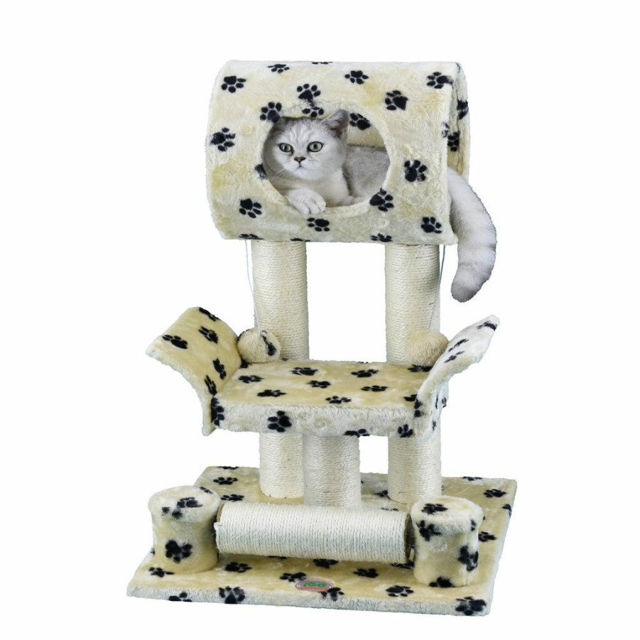 New * Go Pet Club 28 In. Cat Tree Condo Scratcher Post