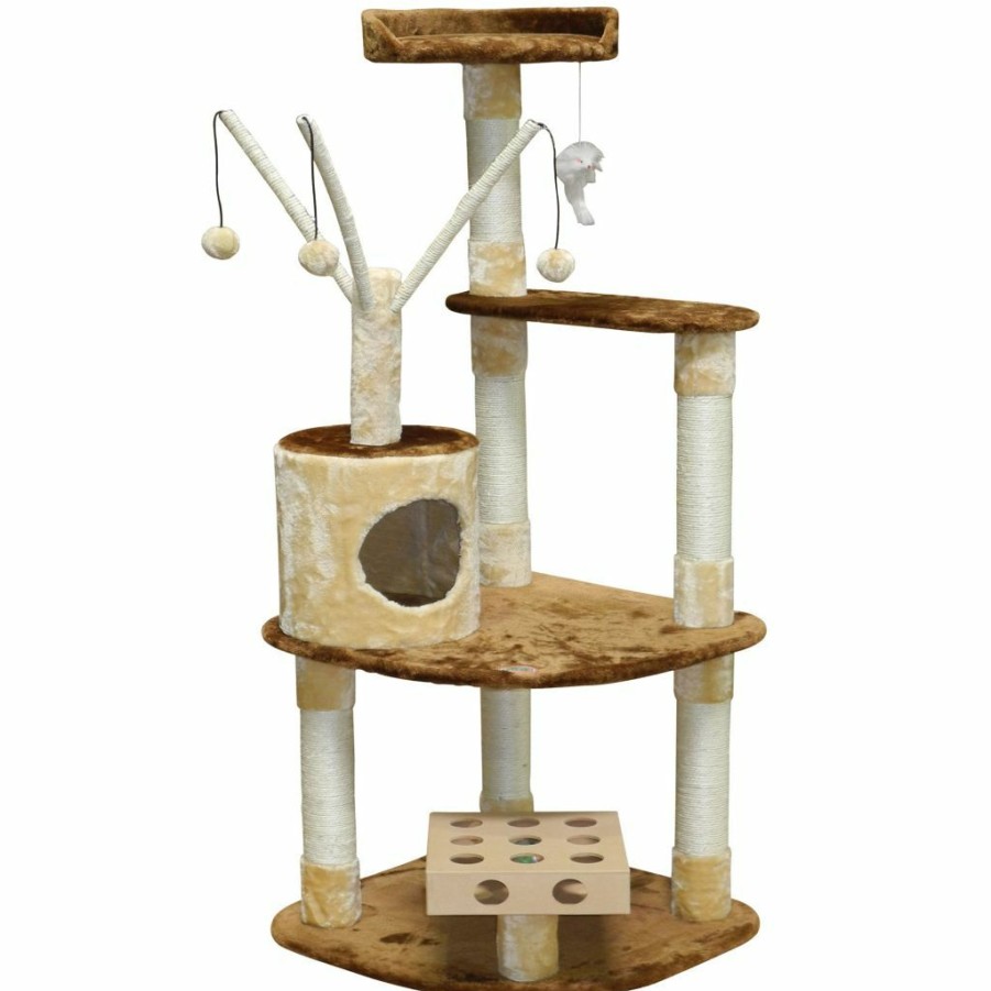 Online * Go Pet Club 60 In. Iq Busy Box Cat Tree