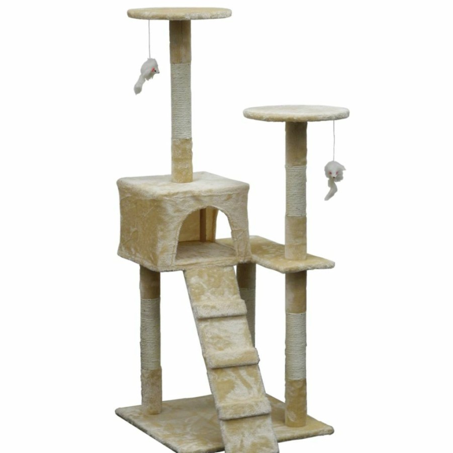 Best * Go Pet Club 51.25 In. Homessity Lightweight Condo Cat Tree