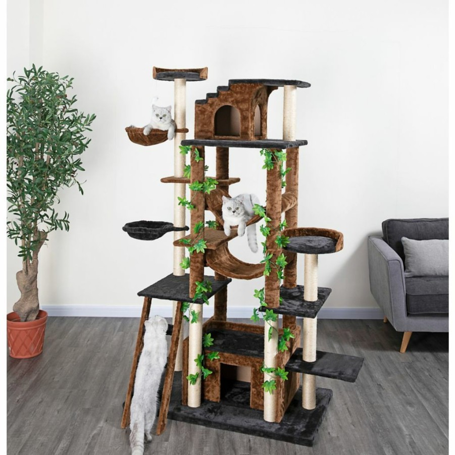 Hot * Go Pet Club 77 In. Cat Tree Condo