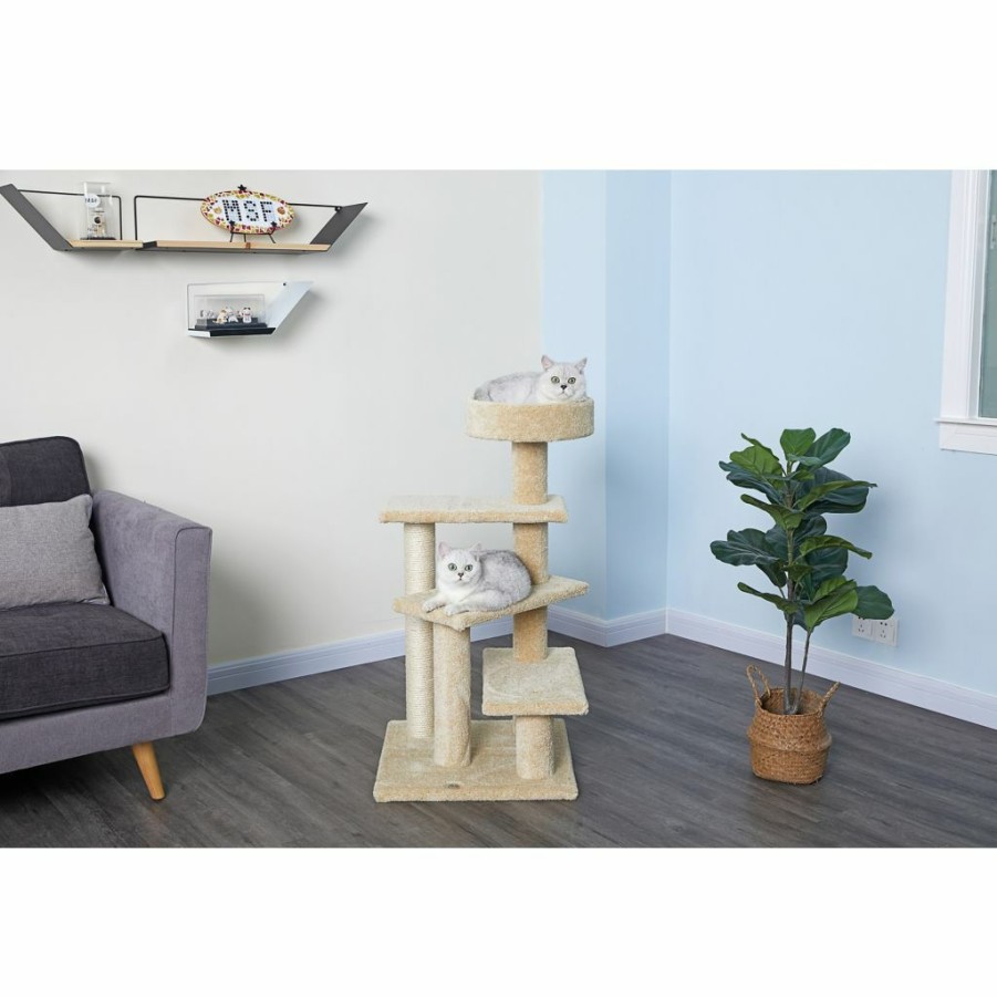 Clearance * Go Pet Club 40 In. Premium Carpeted Cat Tree