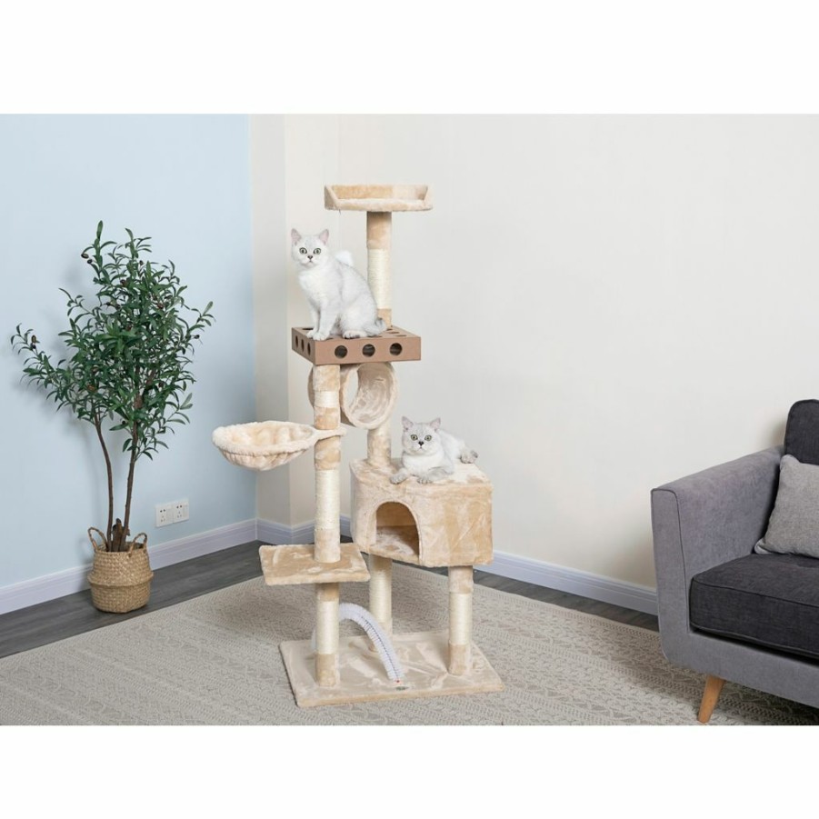 New * Go Pet Club 60.25 In. Cat Tree