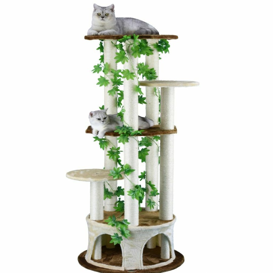 Online * Go Pet Club 61 In. Cat Tree Furniture, Beige