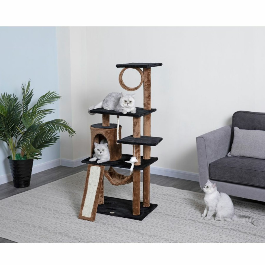 New * Go Pet Club 53.5 In. Kitten Tree