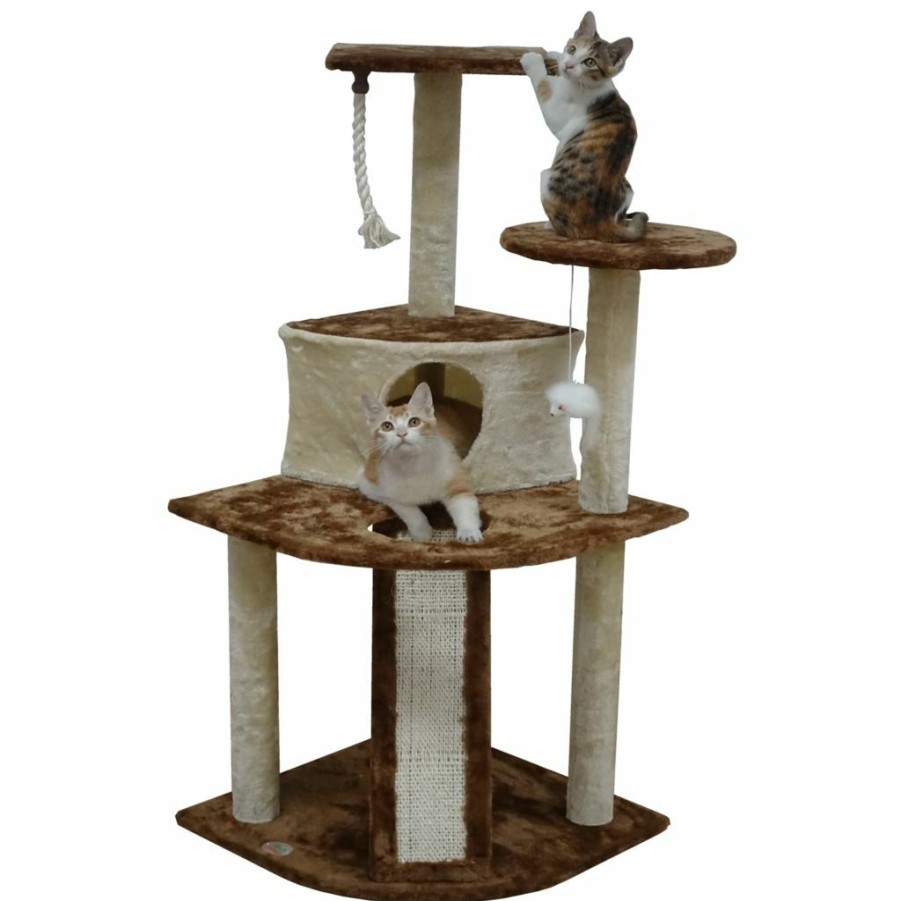 Best * Go Pet Club 46.75 In. Kitten Tree