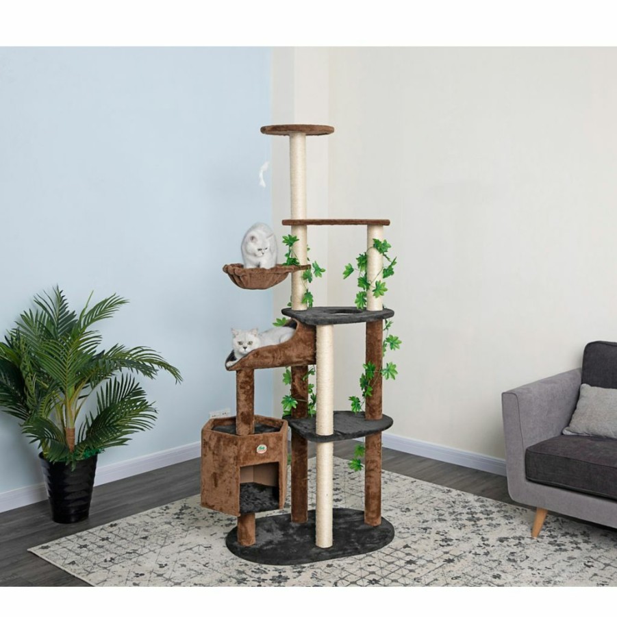 Clearance * Go Pet Club 74 In. Cat Tree Furniture