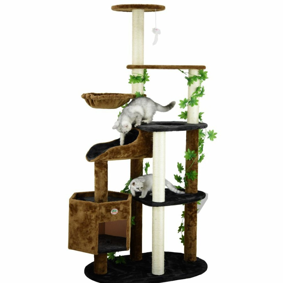 Clearance * Go Pet Club 74 In. Cat Tree Furniture