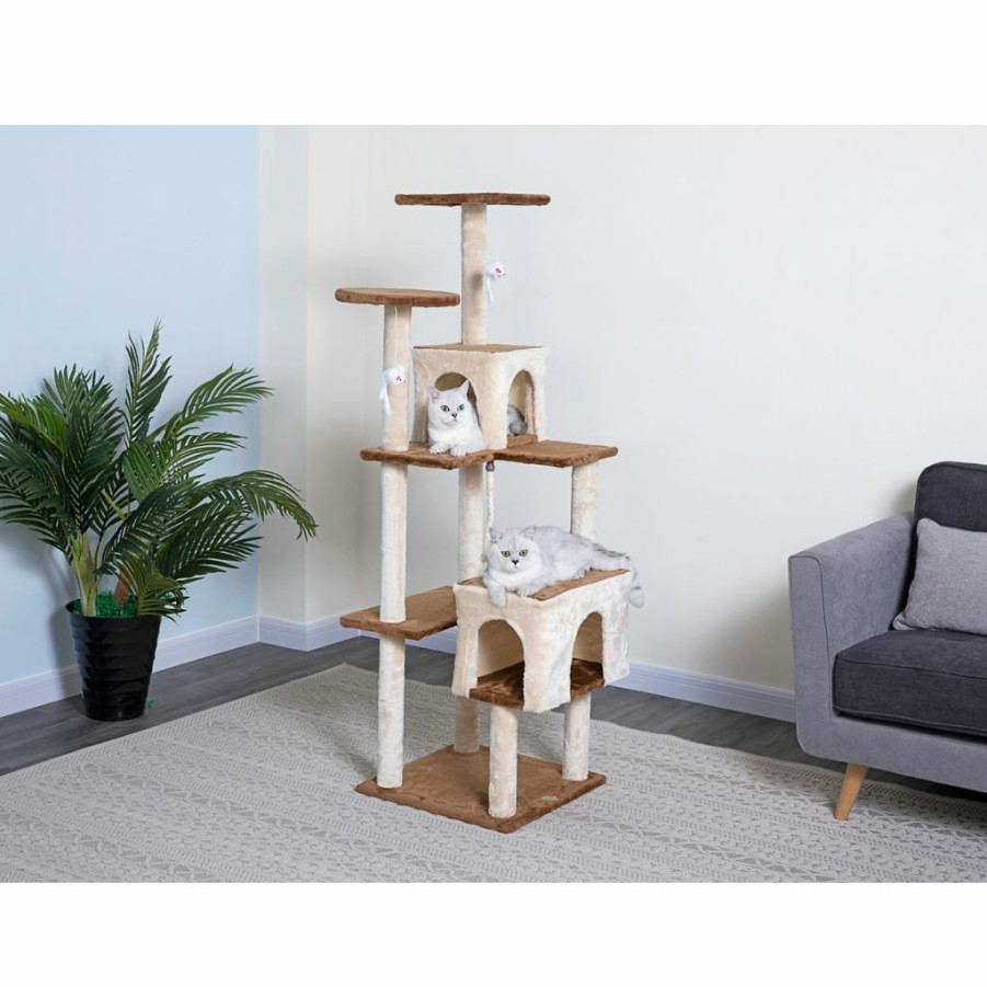 Clearance * Go Pet Club 60.75 In. Kitten Tree