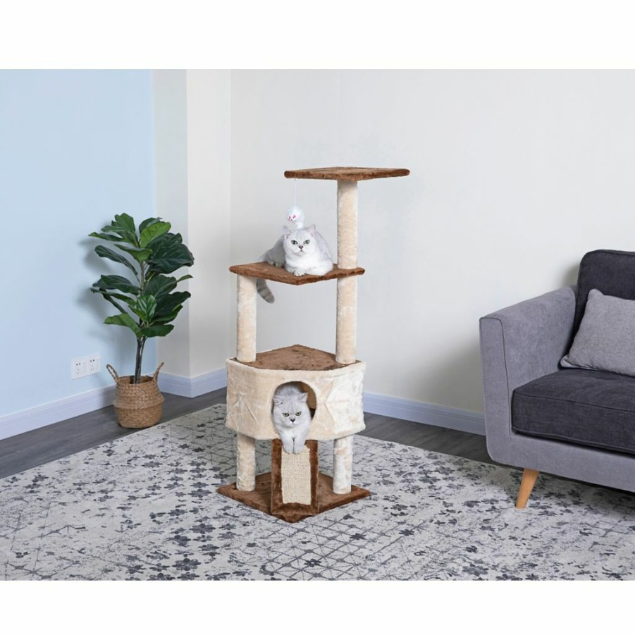 Hot * Go Pet Club 46 In. Kitten Tree