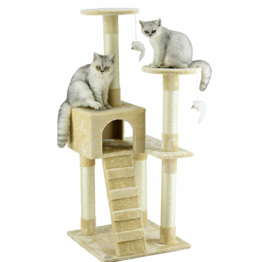 Online * Go Pet Club 52 In. Cat Tree Condo Furniture