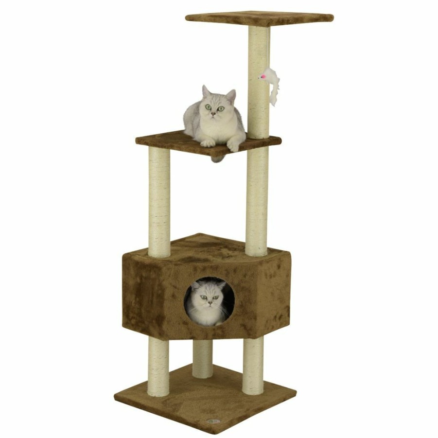 Clearance * Go Pet Club 51 In. Cat Tree Condo Scratcher Post