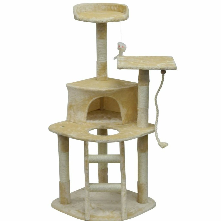 Wholesale * Go Pet Club 49 In. Homessity Lightweight Cat Tree With Ladder